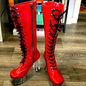 Dolls Kill Lace Up Boots